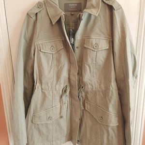 Torrid Sage Green Anorak